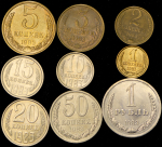 Годовой набор монет 1983 (СССР)