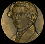 Медаль "Делакруа 1798-1863"