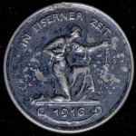Медаль "In Eiserner Zeit" 1916 (Германия)