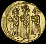 Солид. Ираклий. Византия