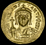 Солид. Тиберий II Константин. Византия