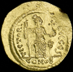 Солид. Юстин II. Византия