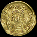 Солид. Юстиниан I. Византия