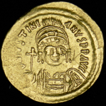 Солид. Юстиниан I. Византия