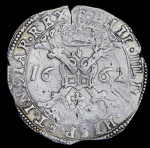 Талер 1662 (Фландрия, Испанские Нидерланды)