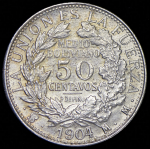 50 сентаво 1904 (Чили)