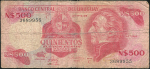 500 песо 1985 (Уругвай)
