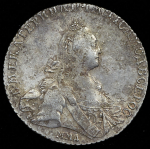 Рубль 1769 ММД-ЕI