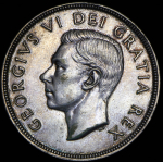 1 доллар 1949 "Вхождение Ньюфаундленда в состав Канады" (Канада)