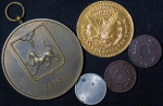 Набор из 25-ти монет и жетонов (страны мира)