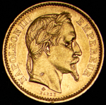 20 франков 1864 (Франция) A