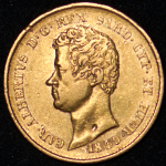 20 лир 1849 (Сардиния) P