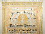 5000 марок 1922 "Freistaat Bayern" (Германия)