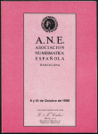 Аукционный каталог A.N.E 10 октября 1986 (Барселона. Испания)
