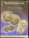 Ira and Larry Goldberg Coins &Collectibles, Beverly Hills, Лос-Анджелес 16,18,19,20 февраля 2001 года. Коллекция Бэнсона, часть I (Benson Coll.)