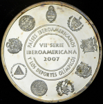 Медаль "Иберо-Американские страны на Олимпийских играх" 2007 (Испания)