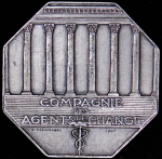 Медаль "Компания валютных агентов" 1967 (Франция)