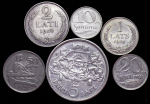 Набор из 6-ти монет (Латвия)