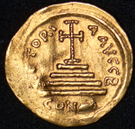Солид  Тиберий II Константин  Византия