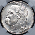 10 злотых 1937 (Польша) (в слабе)