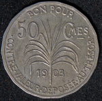 50 сантимов 1903 (Гваделупа)