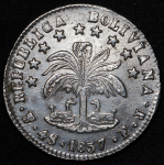 4 соля 1857 (Боливия)