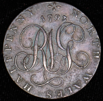 1/2 пенни 1793 (Великобритания)