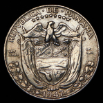 1/4 бальбоа 1947 (Панама)