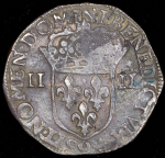 1/4 экю 1610 (Франция)
