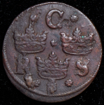 1/4 эре 1636 (Швеция)