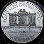 1,50 евро 2020 "Венская филармония" (Австрия)