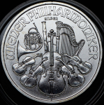 1,50 евро 2020 "Венская филармония" (Австрия)