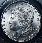 1 доллар 1885 (США) (в слабе)