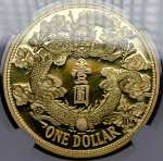 1 доллар 2019 (Китай) (в слабе)