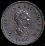 1/2 пенни 1806 (Великобритания)