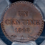 1 сантим 1848 (Франция)