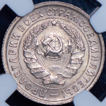 10 копеек 1933 (в слабе)