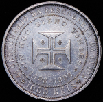 1000 реалов 1898 "400 лет открытию Индии" (Португалия)