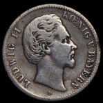 2 марки 1876 (Бавария) D
