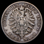 2 марки 1876 (Пруссия) B