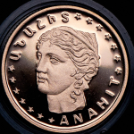 25000 драм 1997 "Богиня Анаит" (Армения)