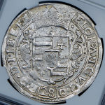 28 штюверов - гульден 1637-1657 (Ольденбург) (в слабе)