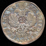 28 штюверов - гульден 1637-1657 (Ольденбург)