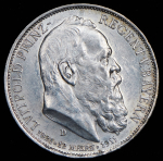 3 марки 1911 "90-летие принца-регента Луитпольда Баварского" (Бавария) D