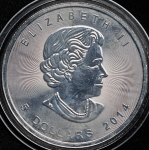 5 долларов 2014 (Канада)