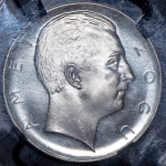 5 франга ари 1927. Пробные (Албания) (в слабе)