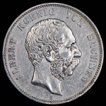 5 марок 1899 (Саксония) Е