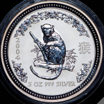 8 долларов 2004 "Год обезьяны" (Австралия)