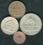 Набор из 4-х монет (Гондурас)