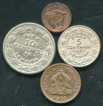 Набор из 4-х монет (Гондурас)